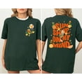 thumbnail image 1 of Disney Orange Bird 2 Sided T-Shirt, Sunshine On My Mind Disneyworld Tee, Summer Vacation, Flower Garden Festival 2025 Shirt, Disneyland Trip,Forest Green color,size L, 1 of 5