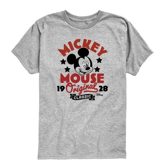 Disney - Original Mickey Badge - Toddler Boys Short Sleeve Graphic T-Shirt