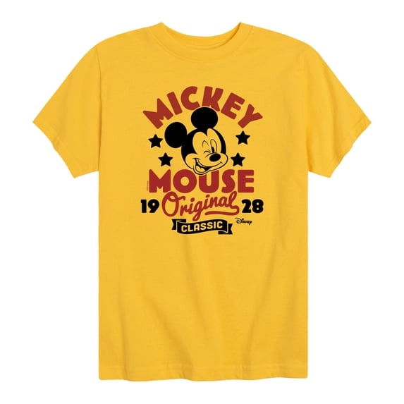 Disney - Original Mickey Badge - Toddler Boys Short Sleeve Graphic T-Shirt
