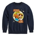 thumbnail image 1 of Disney - Outdoor Fun - Toddler & Youth Crewneck Fleece Sweatshirt, 1 of 5