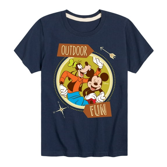 Disney - Outdoor Fun - Toddler & Youth Short Sleeve Graphic T-Shirt