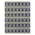 thumbnail image 1 of Disney Outdoor Mickey Mouse Modern Striped Navy Runner Rug, 2x6, 1 of 9
