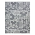 thumbnail image 1 of Disney Outdoor Mickey Mouse Spheres Modern Geometric Gray Area Rug, 6x9, 1 of 8