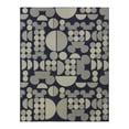 thumbnail image 1 of Disney Outdoor Mickey Mouse Spheres Modern Geometric Navy Area Rug, 8x10, 1 of 8