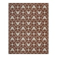 thumbnail image 1 of Disney Outdoor Mickey Trellis Modern/ Contemporary Geometric Red Area Rug, 6x9, 1 of 9