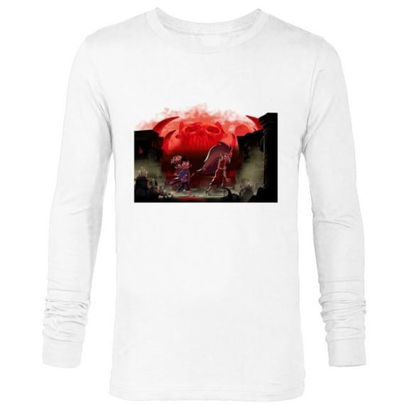 Disney Owl House Luz Edna and King - Long Sleeve T-Shirt for Men - Customized-White