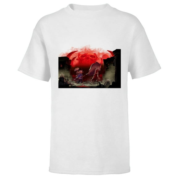 Disney Owl House Luz Edna and King - Short Sleeve T-Shirt for Kids - Customized-White