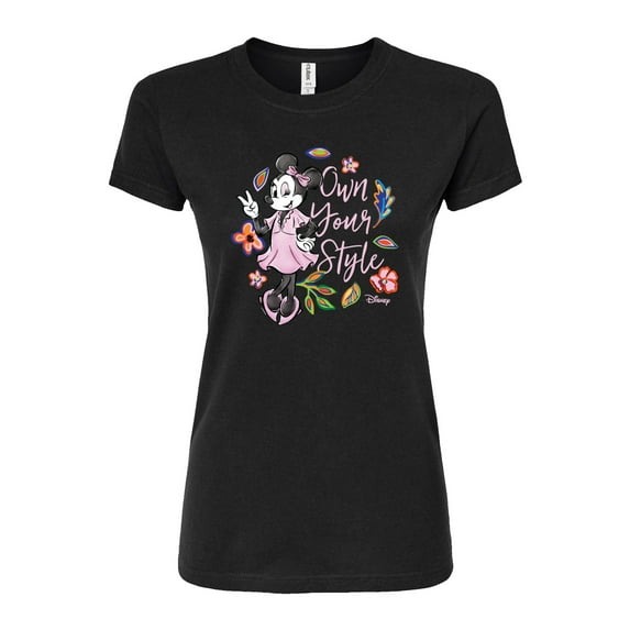 Disney - Own Your Style - Juniors Fitted Graphic T-Shirt