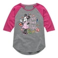 thumbnail image 1 of Disney - Own Your Style - Toddler & Youth Girls Raglan Graphic T-Shirt, 1 of 5