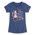 thumbnail image 1 of Disney - Own Your Style - Toddler & Youth Girls Short Sleeve Graphic T-Shirt, 1 of 5