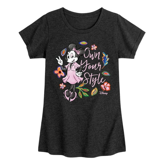 Disney - Own Your Style - Toddler & Youth Girls Short Sleeve Graphic T-Shirt