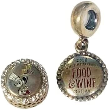 Disney  Disney Parks Charm, Bracelet Charms, 2018 Epcot Food and Wine Festival