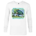 thumbnail image 1 of Disney PIXAR A Bug's Life Heimlich Beautiful Butterfly T-Shirt - Long Sleeve T-Shirt for Men - Customized-White, 1 of 5