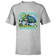 thumbnail image 1 of Disney PIXAR A Bug's Life Heimlich Beautiful Butterfly T-Shirt - Short Sleeve T-Shirt for Kids - Customized-Athletic Heather, 1 of 5