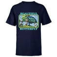 thumbnail image 1 of Disney PIXAR A Bug's Life Heimlich Beautiful Butterfly T-Shirt - Short Sleeve T-Shirt for Kids - Customized-Athletic Navy, 1 of 5