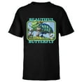 thumbnail image 1 of Disney PIXAR A Bug's Life Heimlich Beautiful Butterfly T-Shirt - Short Sleeve T-Shirt for Kids - Customized-Black, 1 of 5