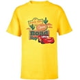thumbnail image 1 of Disney PIXAR Cars Let’s Hit the Open Road - Short Sleeve T-Shirt for Kids - Customized-Yellow, 1 of 5