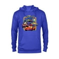 thumbnail image 1 of Disney PIXAR Cars Radiator Springs Classic - Pullover Hoodie for Adults - Customized-Royal Heather, 1 of 5