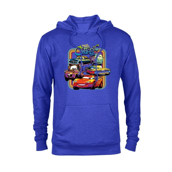Disney PIXAR Cars Radiator Springs Classic - Pullover Hoodie for Adults - Customized-Royal Heather