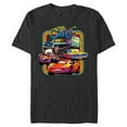 thumbnail image 1 of Disney PIXAR Cars Radiator Springs Classic - Short Sleeve Blended T-Shirt for Adults - Customized-Dark Heather, 1 of 5