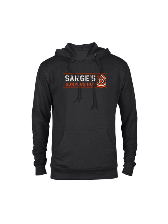 Disney PIXAR Cars Sarge’s Surplus Hut Veteran’s Day - Pullover Hoodie for Adults - Customized-Black