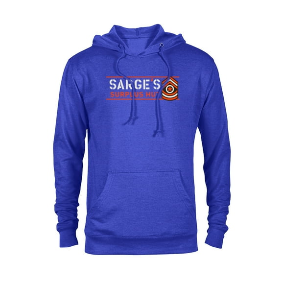 Disney PIXAR Cars Sarge’s Surplus Hut Veteran’s Day - Pullover Hoodie for Adults - Customized-Royal