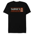 thumbnail image 1 of Disney PIXAR Cars Sarge’s Surplus Hut Veteran’s Day - Short Sleeve Blended T-Shirt for Adults - Customized-Black, 1 of 5