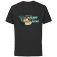 thumbnail image 1 of Disney PIXAR Cars on the Road Deputy Hazard on the Scene - Short Sleeve Cotton T-Shirt for Adults - Customized-Black, 1 of 5