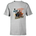 thumbnail image 1 of Disney PIXAR Cars on the Road Mater Bring the Thunder - Short Sleeve T-Shirt for Kids - Customized-Athletic Heather, 1 of 5