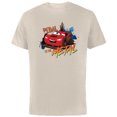 thumbnail image 1 of Disney PIXAR Cars on the Road Pedal to the Metal - Short Sleeve Cotton T-Shirt for Adults - Customized-Natural, 1 of 5