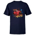 thumbnail image 1 of Disney PIXAR Cars on the Road Pedal to the Metal - Short Sleeve T-Shirt for Kids - Customized-Navy, 1 of 5