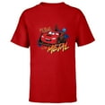 thumbnail image 1 of Disney PIXAR Cars on the Road Pedal to the Metal - Short Sleeve T-Shirt for Kids - Customized-Red, 1 of 5