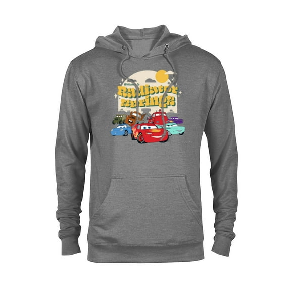 Disney PIXAR Cars on the Road Radiator Springs - Pullover Hoodie for Adults - Customized-Athletic Heather