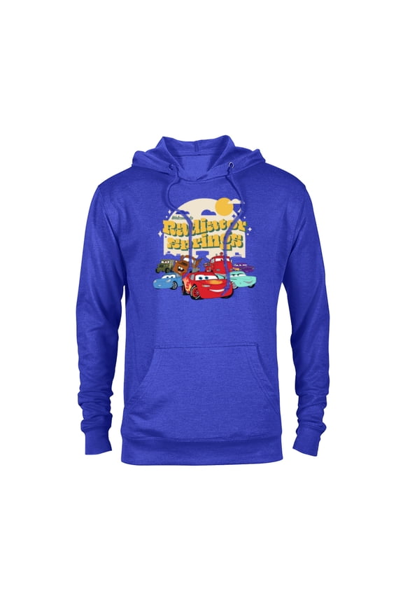 Disney PIXAR Cars on the Road Radiator Springs - Pullover Hoodie for Adults - Customized-Royal
