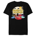 thumbnail image 1 of Disney PIXAR Cars on the Road Radiator Springs - Short Sleeve Blended T-Shirt for Adults - Customized-Black, 1 of 5