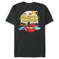thumbnail image 1 of Disney PIXAR Cars on the Road Radiator Springs - Short Sleeve Blended T-Shirt for Adults - Customized-Dark Heather, 1 of 5