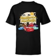 thumbnail image 1 of Disney PIXAR Cars on the Road Radiator Springs - Short Sleeve T-Shirt for Kids - Customized-Black, 1 of 5