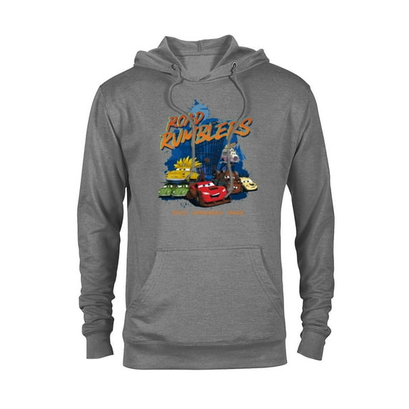 Disney PIXAR Cars on the Road Rumblers - Pullover Hoodie for Adults - Customized-Athletic Heather