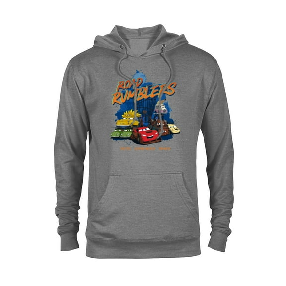 Disney PIXAR Cars on the Road Rumblers - Pullover Hoodie for Adults - Customized-Athletic Heather