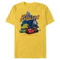 thumbnail image 1 of Disney PIXAR Cars on the Road Rumblers - Short Sleeve Blended T-Shirt for Adults - Customized-Yellow, 1 of 5