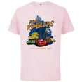 thumbnail image 1 of Disney PIXAR Cars on the Road Rumblers - Short Sleeve Cotton T-Shirt for Adults - Customized-Soft Pink, 1 of 5