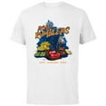 thumbnail image 1 of Disney PIXAR Cars on the Road Rumblers - Short Sleeve Cotton T-Shirt for Adults - Customized-White, 1 of 5