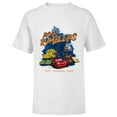 thumbnail image 1 of Disney PIXAR Cars on the Road Rumblers - Short Sleeve T-Shirt for Kids - Customized-White, 1 of 5