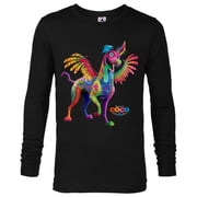 Disney PIXAR Coco Dante Alebrije Spirit Animal T-Shirt - Long Sleeve T-Shirt for Men - Customized-Black