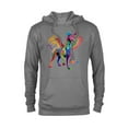 thumbnail image 1 of Disney PIXAR Coco Dante Alebrije Spirit Animal T-Shirt - Pullover Hoodie for Adults - Customized-Graphite Heather, 1 of 5