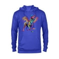 thumbnail image 1 of Disney PIXAR Coco Dante Alebrije Spirit Animal T-Shirt - Pullover Hoodie for Adults - Customized-Royal Heather, 1 of 5