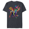 thumbnail image 1 of Disney PIXAR Coco Dante Alebrije Spirit Animal T-Shirt- Short Sleeve Blended T-Shirt for Adults - Customized-Denim Snow Heather, 1 of 5