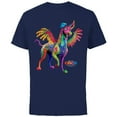 thumbnail image 1 of Disney PIXAR Coco Dante Alebrije Spirit Animal T-Shirt - Short Sleeve Cotton T-Shirt for Adults - Customized-Athletic Navy, 1 of 5