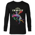 thumbnail image 1 of Disney PIXAR Coco Dante I'm So Fly T-Shirt - Long Sleeve T-Shirt for Men - Customized-Black, 1 of 5