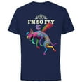 thumbnail image 1 of Disney PIXAR Coco Dante I'm So Fly T-Shirt - Short Sleeve Cotton T-Shirt for Adults - Customized-Navy, 1 of 5